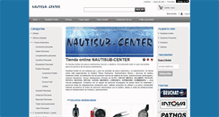 Desktop Screenshot of nautisub-center.com
